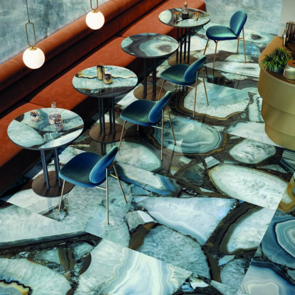 EMILCERAMICA TELE DI MARMO AGATE AZURE FULL LAPPATO - Afbeelding 4